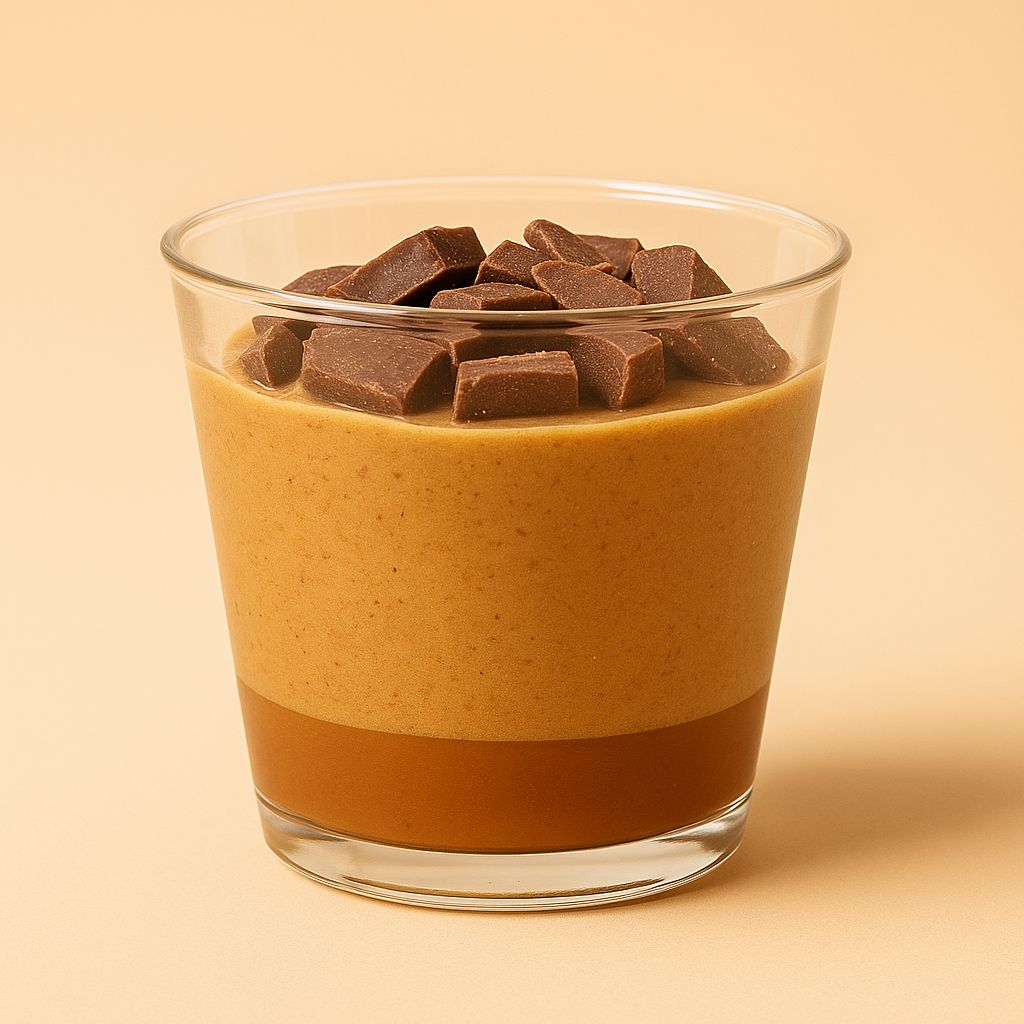 Verrine : Peanut caramel chocolate