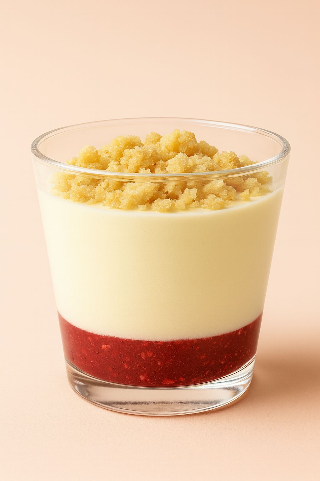 Verrine : Raspberry & Almond milk